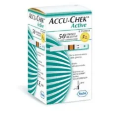 ACCU-CHEK ACTIVE GLUCOSE 50 STRISCE
