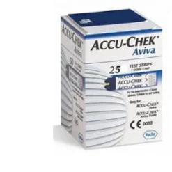 ACCU-CHEK AVIVA 25 STRISCE