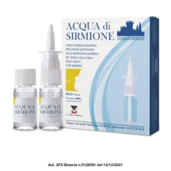 Acqua di Sirmione termale Flacone con Erogatore 6 flaconcini