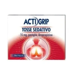 ACTIGRIP TOSSE SEDATIVO 24 PASTIGLIE 15 MG