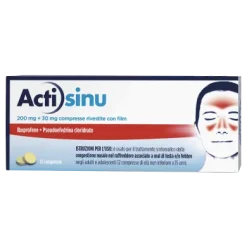 Actisinu Contro febbre e raffreddore 12 compresse