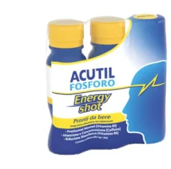 Acutil Fosforo Energy Shot Integratore Alimentare 3 flaconi 60ml