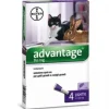 Advantage 4 Pipette 0,8 ml fialette Spot On