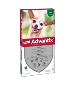 Advantix Spot On contro pulci 4 pipette 0,4 ml cani fino a 4 kg