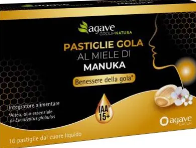 Agave Gola Miele Manuka IAA 15+ 16 pastiglie