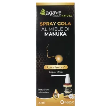 Agave Spray Gola Miele Manuka IAA 15+ 20 ml