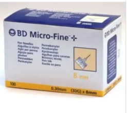 AGO BD MICROFINE G30 8MM 100PZ