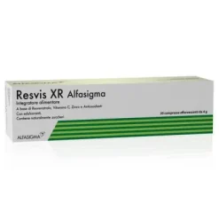 Alfasigma Resvis XR Integratore di resveratrolo 20 compresse