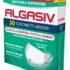 Algasiv Adesivo Protesi Superiore per dentiera 30 pezzi