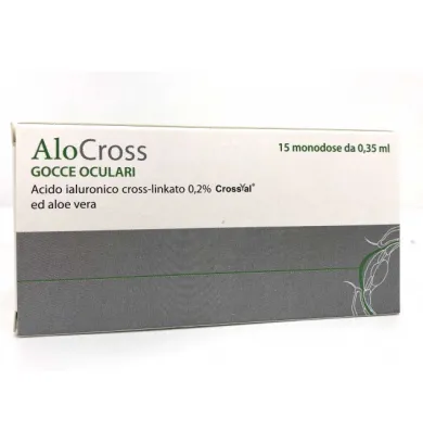 ALOCROSS MONODOSE SOLUZIONE OFTALMICA 15 FLACONI