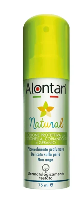 Alontan Natural Spray contro zanzare flacone 75 ml