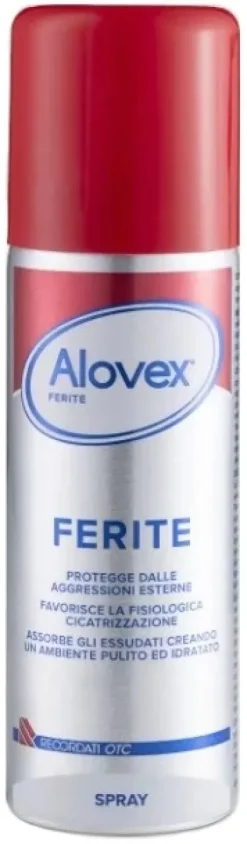 Alovex Ferite Spray per lesioni della cute flacone da 125 ml