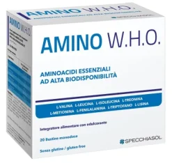 Amino Who Integratore di aminoaicidi 20 bustine