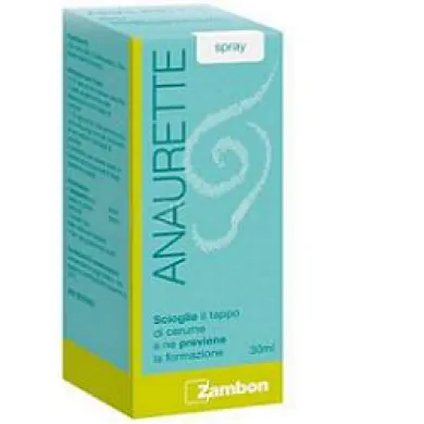 Anaurette Spray contro cerume orecchie flacone da 30 ml