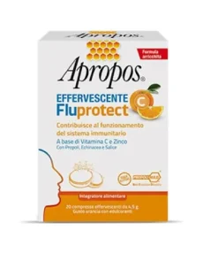 APROPOS FLUPROTECT EFFERVESCENTE C 20 COMPRESSE
