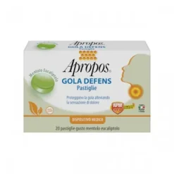 Apropos Gola Defence Pro Menta Eucaliptolo 20 pastiglie