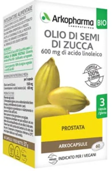 ARKOCAPSULE OLIO SEMI ZUCCA BIO