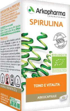 Arkocapsule Spirulina Bio Integratore 45 capsule