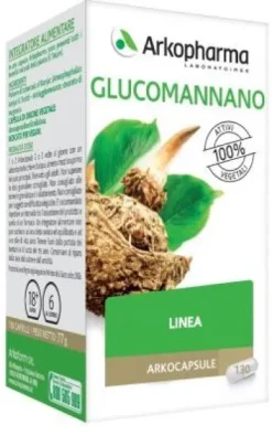 ARKOCPS GLUCOMANNANO 130 CAPSULE