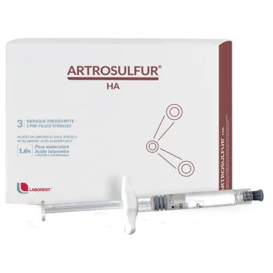 Artrosulfur Ha Siringa Preriempita 3 Pezzi