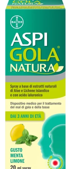 ASPI GOLA NATURA SPRAY MENTA LIMONE