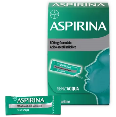ASPIRINA GRANULARE 10 BUSTINE 500 MG