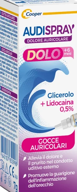 Audispray Dolo Gocce Auricolari +6 mesi 7 g