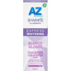 AZ Dentifricio 3D White Dentifricio Express Whitening Bianco Glo