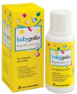 Babygella Bagno Primi Mesi per neonato flacone da 200 ml
