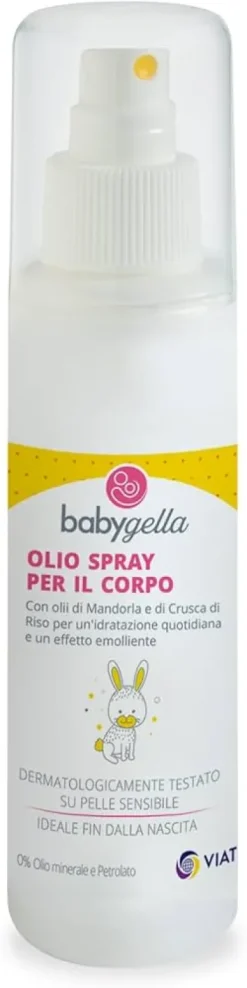 Babygella Olio Prebiotic Idratante 100 Ml
