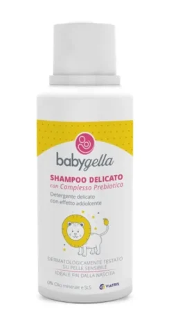 Babygella Prebiotic Shampoo Delicato flacone da 250 ml