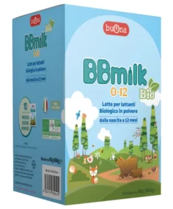 BBMILK 0-12 LATTE BIOLOGICO IN POLVERE PER BAMBINI 10 BUSTINE 40