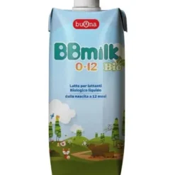 BBMilk 0-12 Latte Biologico Liquido per Bambini 500 ml