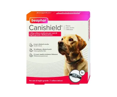 Beaphar canishield 1 collare 65 cm