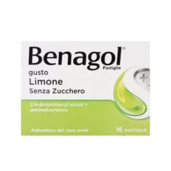 Benagol 16 Pastiglie gusto Limone senza zucchero mal di gola