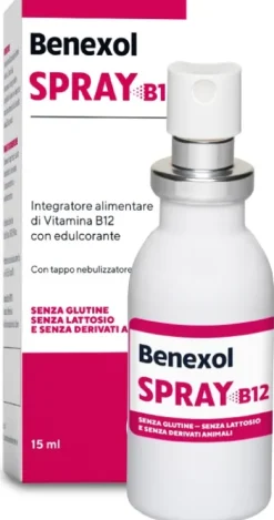 Benexol Spray Integratore Alimentare Vitamina B12 15 ml