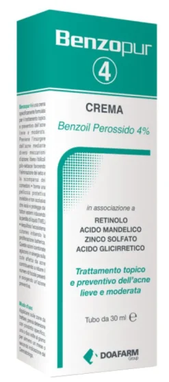 BENZOPUR 4 CREMA 30 ML