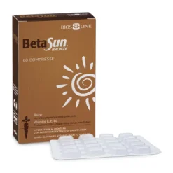 Beta Sun Bronze Integratore Alimentare Beta Carotene 60 capsule