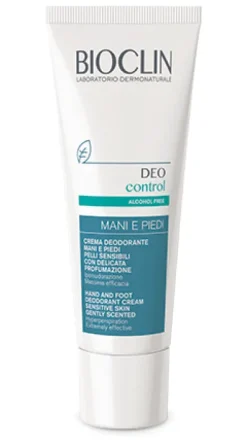 Bioclin Deo Control Crema Mani e Piedi tubo da 30 ml