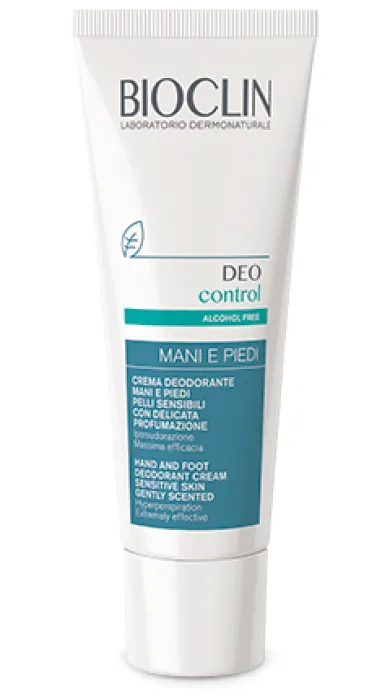 Bioclin Deo Control Crema Mani e Piedi tubo da 30 ml
