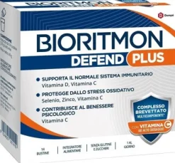 Bioritmon Defend Plus Integratore Alimentare 14 bustine