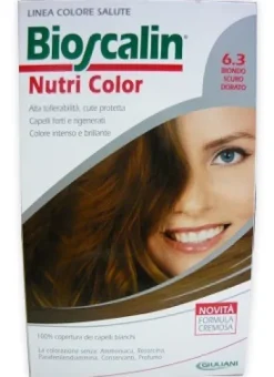 BIOSCALIN NUTRICOLOR 6.3 BIONDO SCURO DORATO