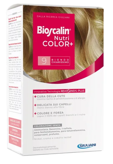Bioscalin Nutricolor + 9 Biondo Chiarissimo tinta per capelli