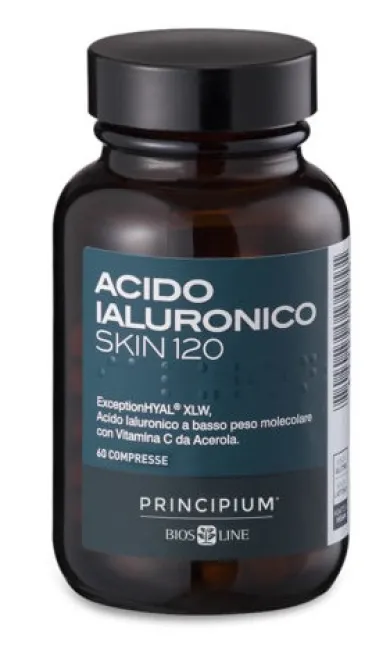Biosline Acido Ialuronico Skin 120 Integratore 60 compresse