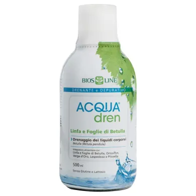 Biosline Acquadren per il drenaggio e gonfiore flacone da 500 ml