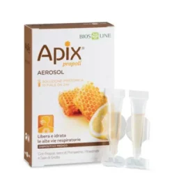 Biosline Apix Propoli Aerosol pulizia naso 10 flaconi monodose