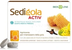 Biosline Apix Sedigola Activ Menta 20 pastiglie