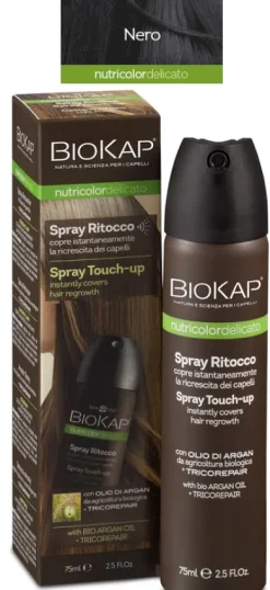 Biosline Biokap Nutricolor Delicato Spray Ritocco Nero