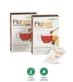 Biosline FluFast Apix Respiro Balsamico Integratore 9 buste