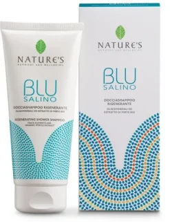 Biosline Natures Blu Salino Doccia Shampoo Rigenerante 300 ml